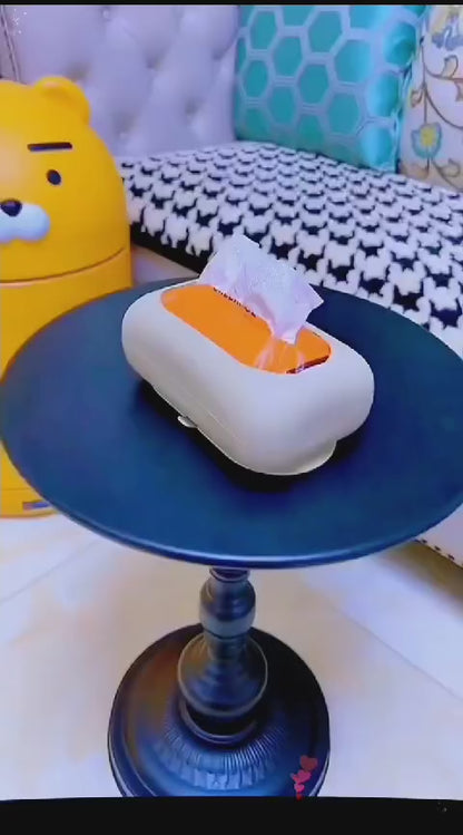 Tissue Box with Suction Cup